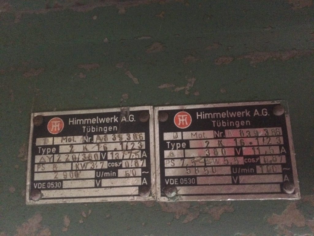 Usato Squadratrice marca Torwegge