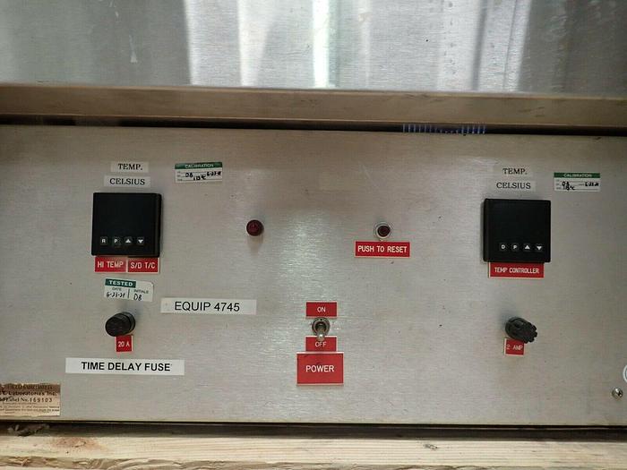 Used Blue M Model OV-510A-2 Laboratory Oven Furnace with Trays & Exhaust Connection