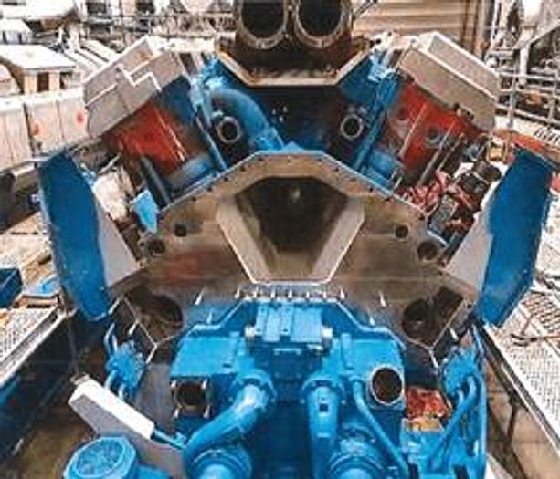 20.4 MW 2017 New 20V32TS HFO Generator