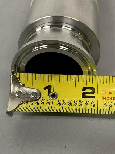 Used PermaSeal 12" Hose w/ 1 1/2" Sanitary Fittings