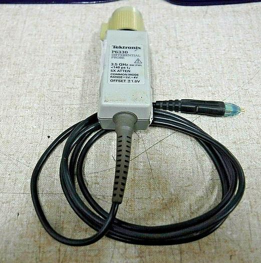 Used Tektronix P6330 Differential Probe (3.5 GHz BW Type, 140 ps Tr, 5X ATTEN) #3
