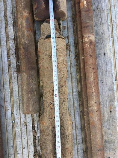 Used Chisel Bit - 9" O.D. x 60" Length