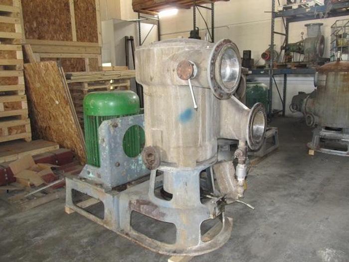 Used BIRD MDL 400 CENTRISORTER S/S 150HP MOTOR