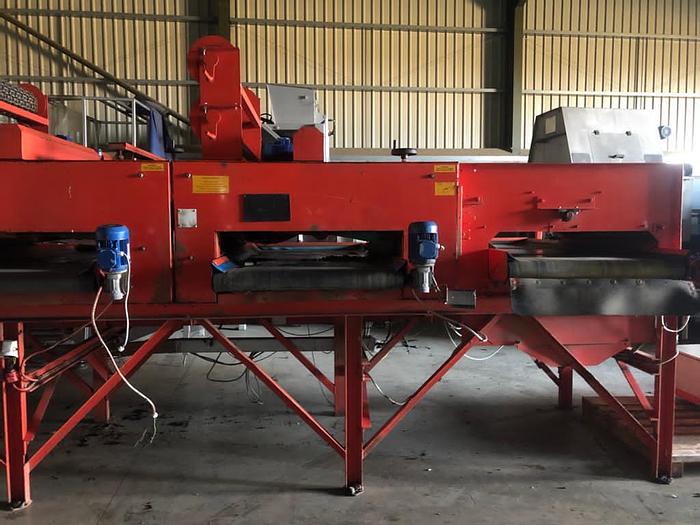 Used Downs vegetable Grader screen grader