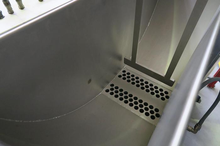 Used Hacos Depositor for chocolate or cream centres