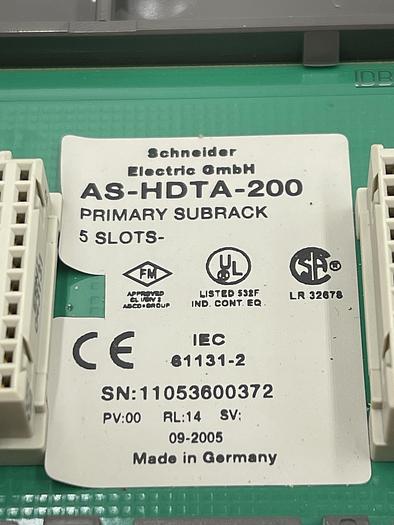 Used Schneider Electric AS-HDTA-200,201