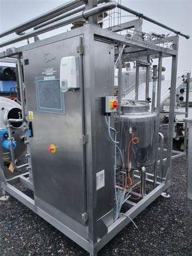 Used 2011 1,000 Litre Per Hour Skid Mounted Cream Pasteuriser