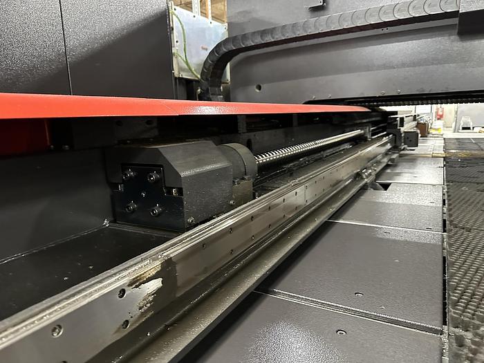Used 2013  Amada  Acies 2515T Punch/CO2 LASER WITH TOOL LOADER, TOOLING, SPINDLE
