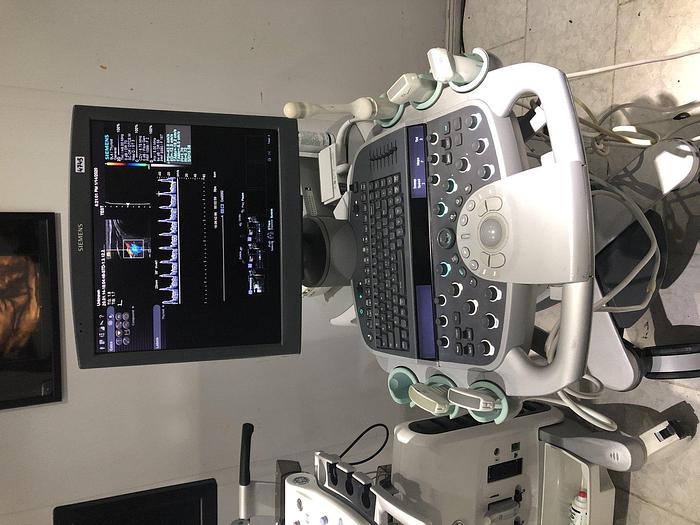 Used Siemens Acuson S1000 Ultraschallsystem mit 5 Sonden, Mitsubishi Drucker P95