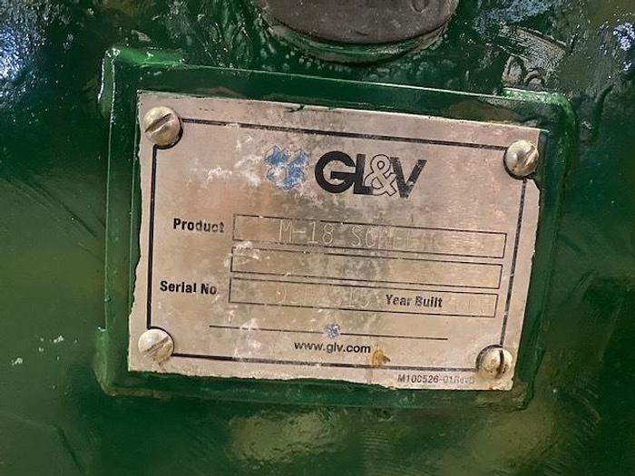 Used GL&V M-18 HORIZONTAL PRESSURE SCREEN S/S