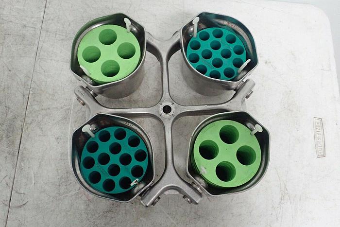 Used Beckman GH 3.7 7-99 3750 RPM Centrifuge Rotor with (4) Swing Buckets