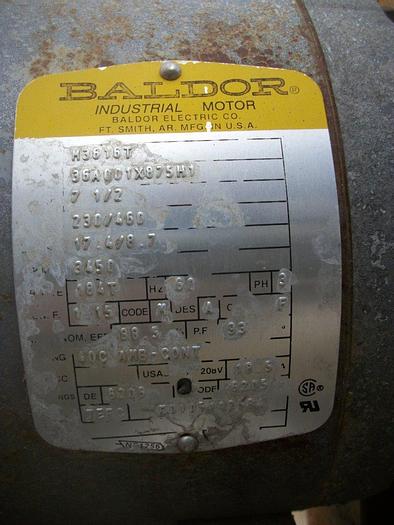 Used Pump, Moyno, 7.5 HP, C/st, Progressive Cavity, Mdl 2F022C2 #S740716