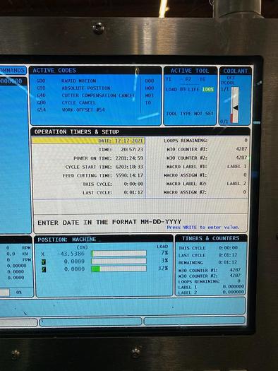 Used 2013 HAAS HAAS VM-6 CNC Vertical Machining Center