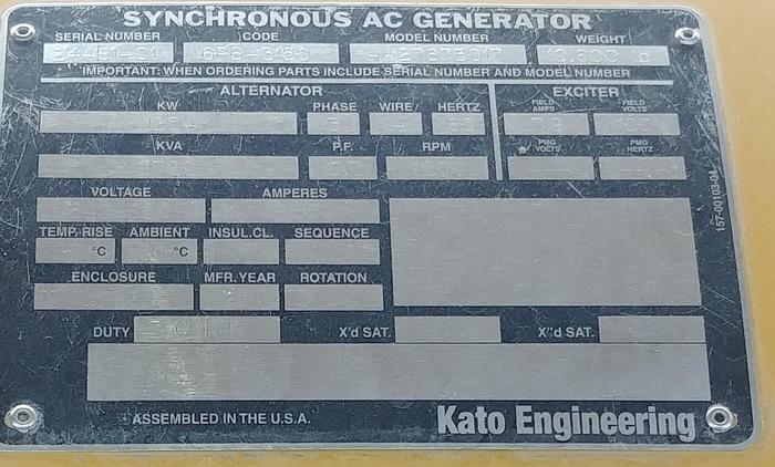 Used Caterpillar 3512C
