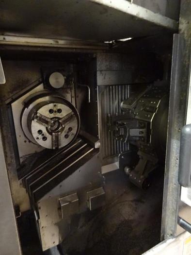 Used MORI SEIKI RL253 TWIN SPINDLE CNC CHUCKER WITH GANTRY LOADER