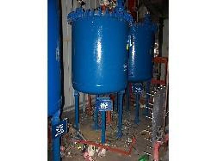 Used Pfaudler 300 gallon #5015 glass lined vacuum receiver