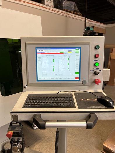 Used 2016 4,000 Watt IPG LaserCube CNC Fiber Laser