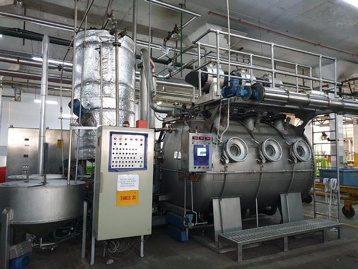 Used Jet dyeing THIES 2004 450 kgs