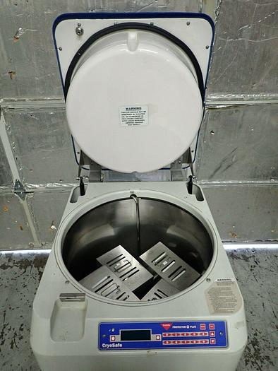 Used CryoSafe SSBA1 Liquid Nitrogen Dewar Cryogenics Storage System Tank