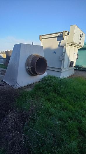 Used Heat Exchanger, Air-Fin Tube, 1200 deg F, Canon Boiler Works #S744456