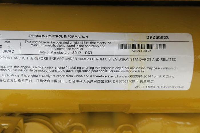 Unused 2016 Caterpillar 900 KVA