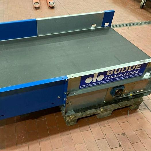 Gebraucht BUDDE Gurtförderer Förderband Budde