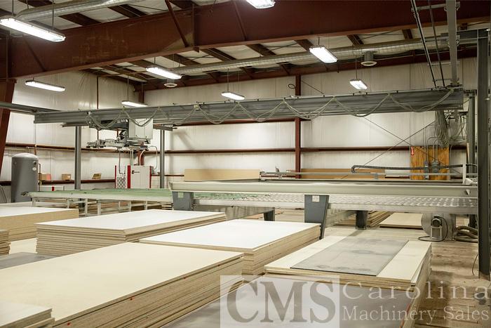 Used Holz-her Cut 85 Industrial 6210 Panel Saw with Barbaric retrival system