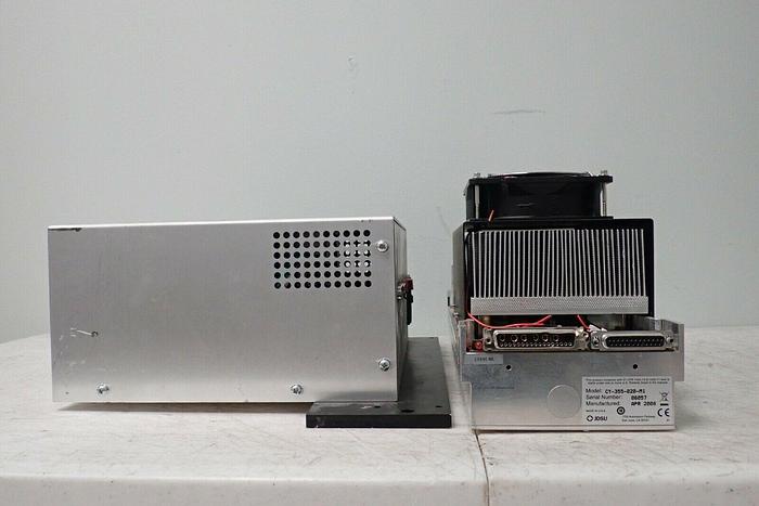 Used JDSU Uniphase Xcyte CY-355-020-M1 355nm Laser Head & CY-PS Laser Controller Unit