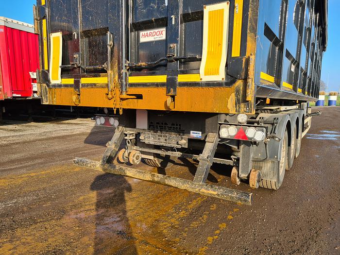 Used 2019 BODEX 3 AXLE HARDOX STEEL (SCRAP) TIPPER TRAILER  72.5 MTR 3 SAF DISC NEW CONDITION