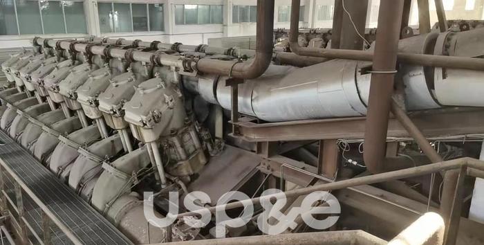 Used 84 MW 1998 Used Pielstick 18PC42B HFO Generator Set