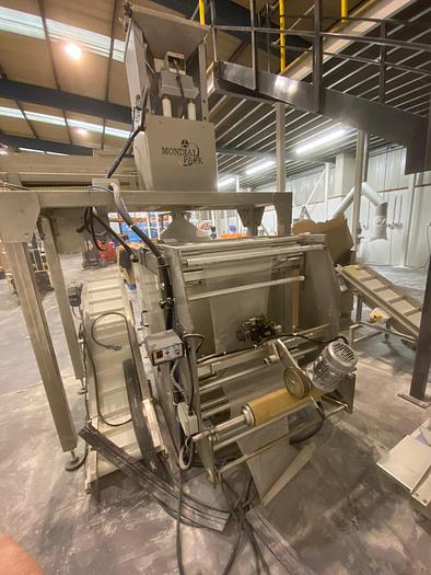 Used Mondial Pack  MV007 vertical form, fill and seal bagging machine