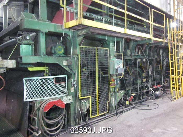 Used Manchester Complete Fourdrinier Paper Machine, 119" Wire Width #32590