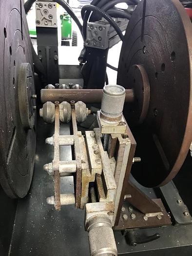 Used FRONIUS 21" X 60" X 150 KG SERVO DRIVEN CYLINDERICAL PIECE PART WELDING CELL