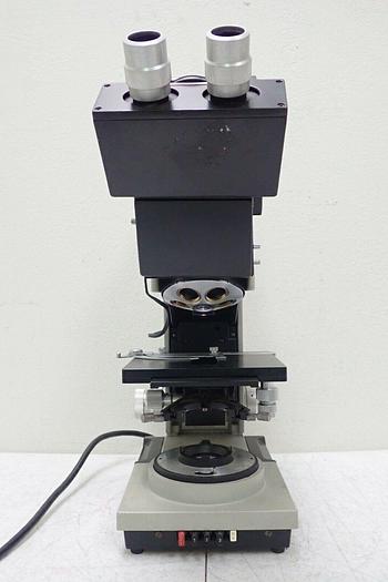Used Bausch & Lomb 31-32-14 Balplan Microscope with (2) 10X WF Eyepieces