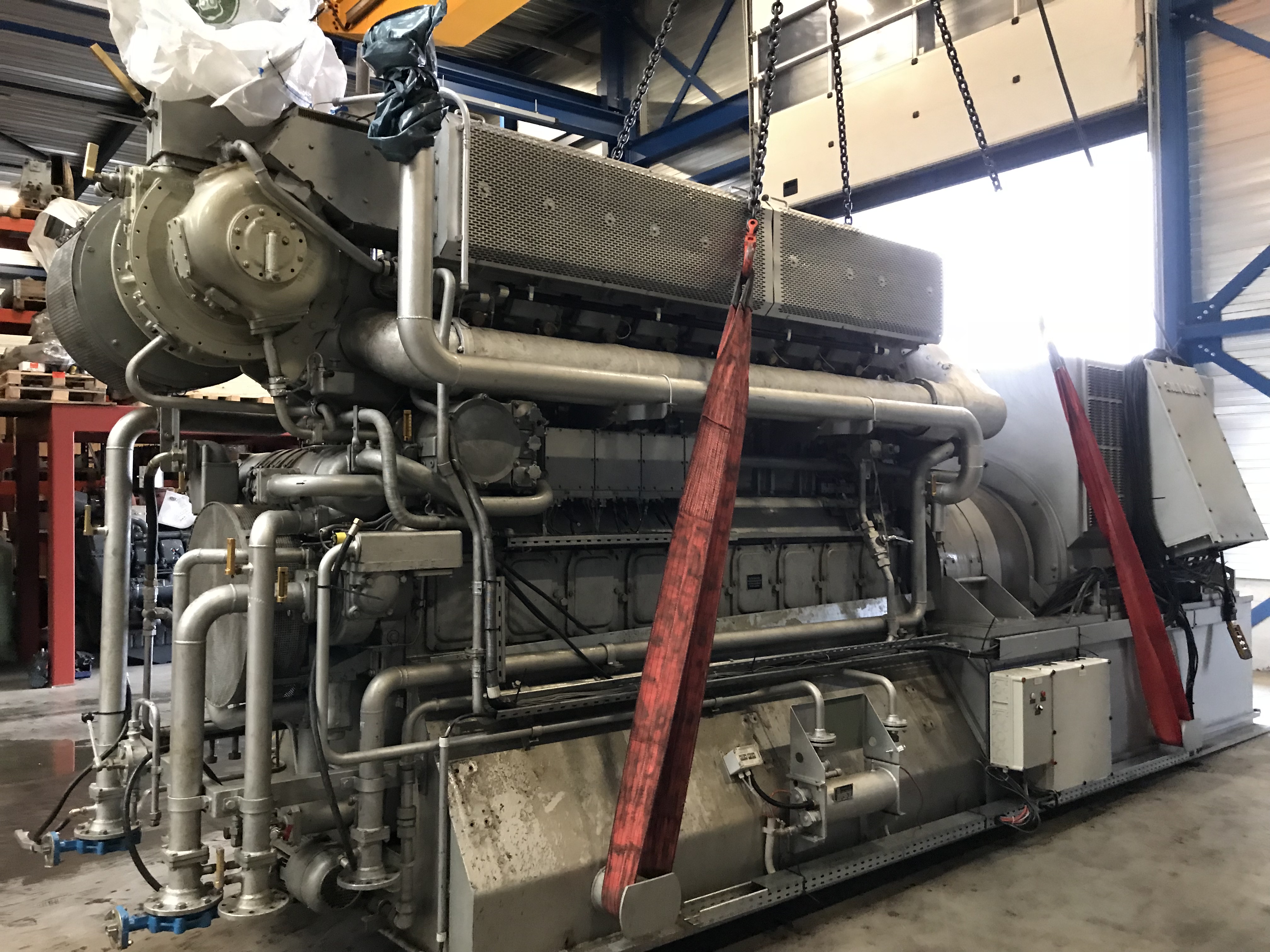 Used DEUTZ BV9M628 / SIEMENS GEN.SET 2200 KVA