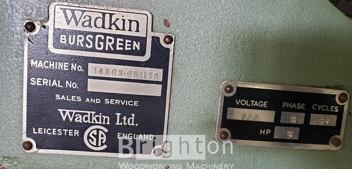 Used Wadkin 14 AGS used 14" table saw