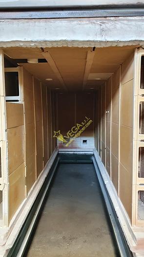 Used Muffled Gas turbo Kiln Moretti mod. FDTM4