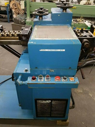 Used Stock Straightener Leveler 3 inch motorized material feed straighten camber