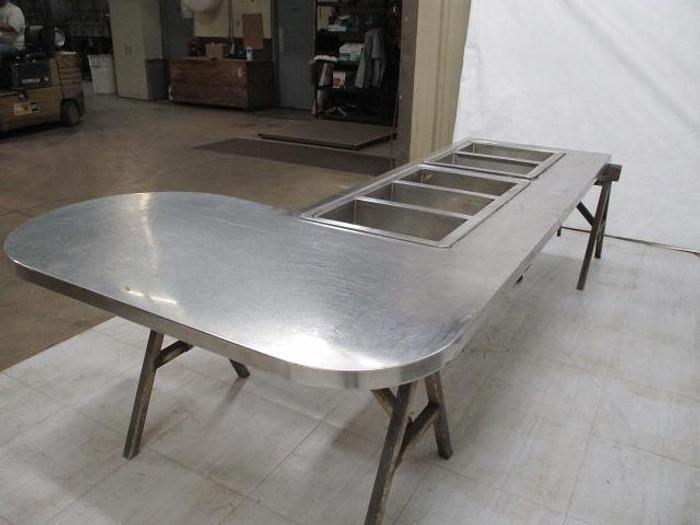 Used Buffet Serving Station