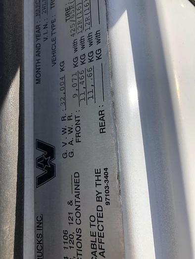 Used 1998 Western Star Heavy Duty Chassis 5864SS Severe Service