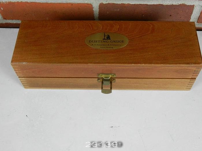 Used Ra Emerson And Co.  Dusting Surface Contamination Gauge #23139