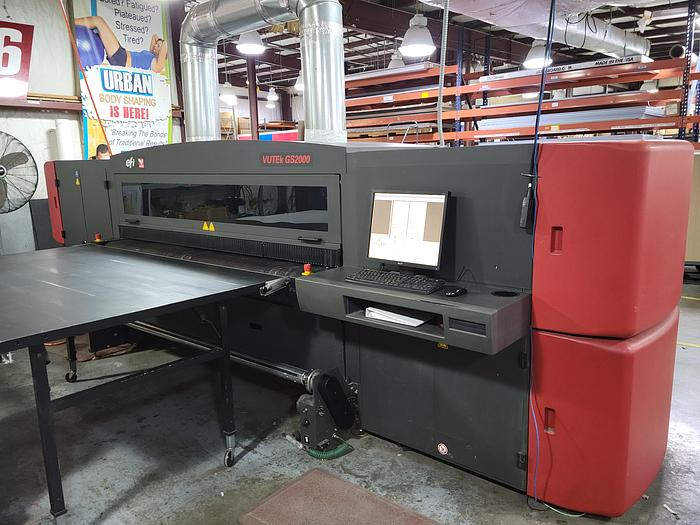 Used 2012 EFI-VUTEk GS2000