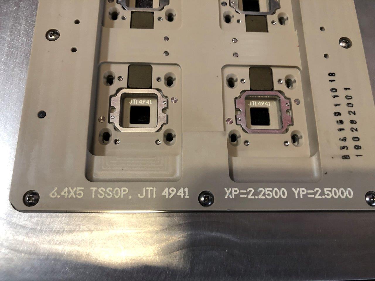 Used Delta Edge DE8000 - Q-FPB-16 TSSOP .173-0001 Test Handler Change kit