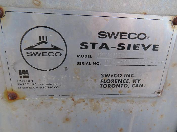 Used 48'' Wide Parabolic WasteWater Screen