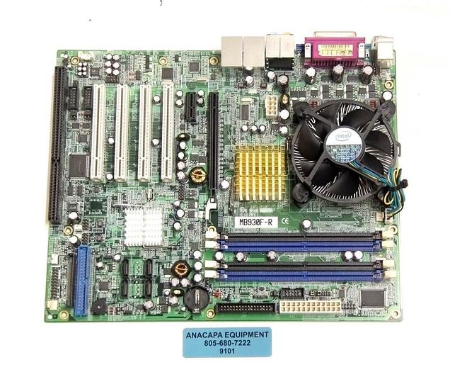 Used IBase MB930F-R Mainboard Industrial Motherboard w/ Intel Core2 Quad Q9400 9101