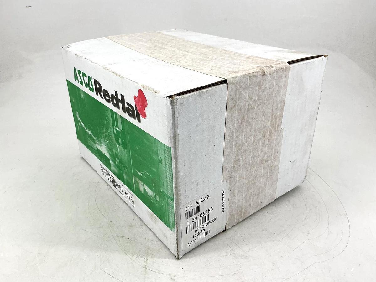 Used New Sealed ASCO EF8210G054 120VAC Solenoid Valve 2-Way 150PSI 1" Pipe 16.1W