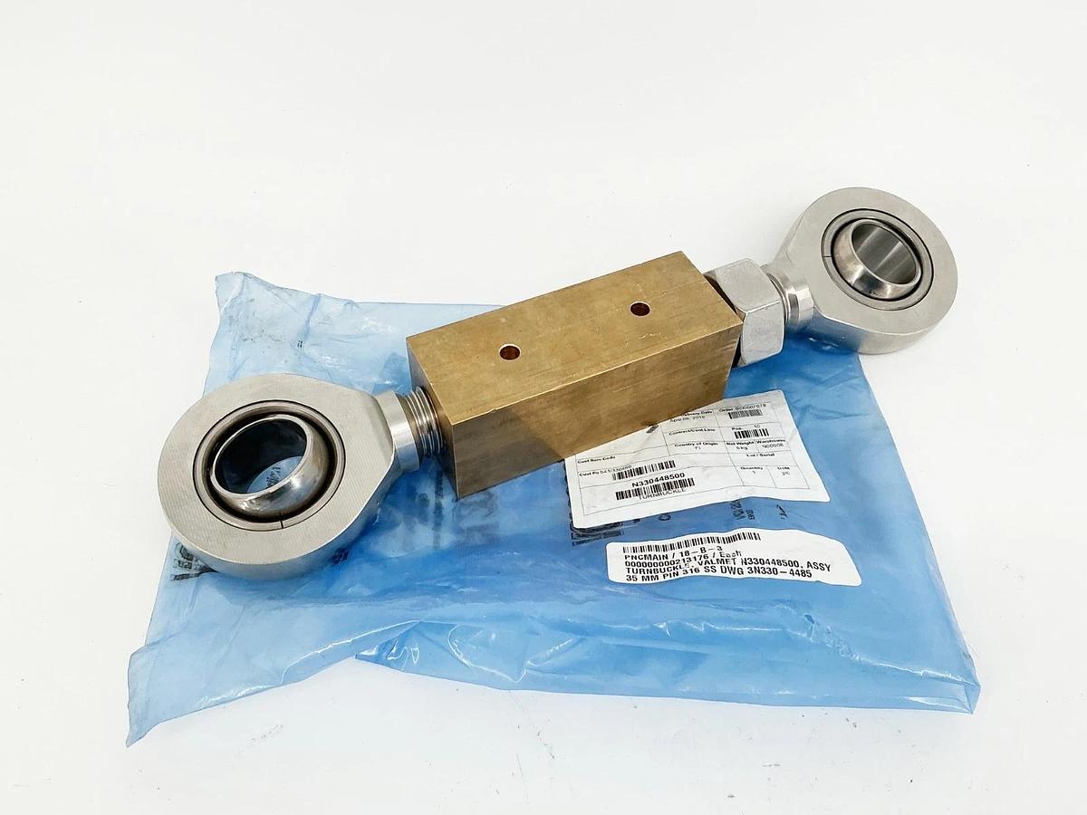 New Valmet N330448500 Turn Buckle 316 SS DWG 35MM