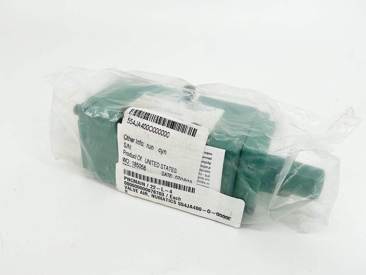 New Numatics 554JA400O000000 Pneumatic Solenoid Valve