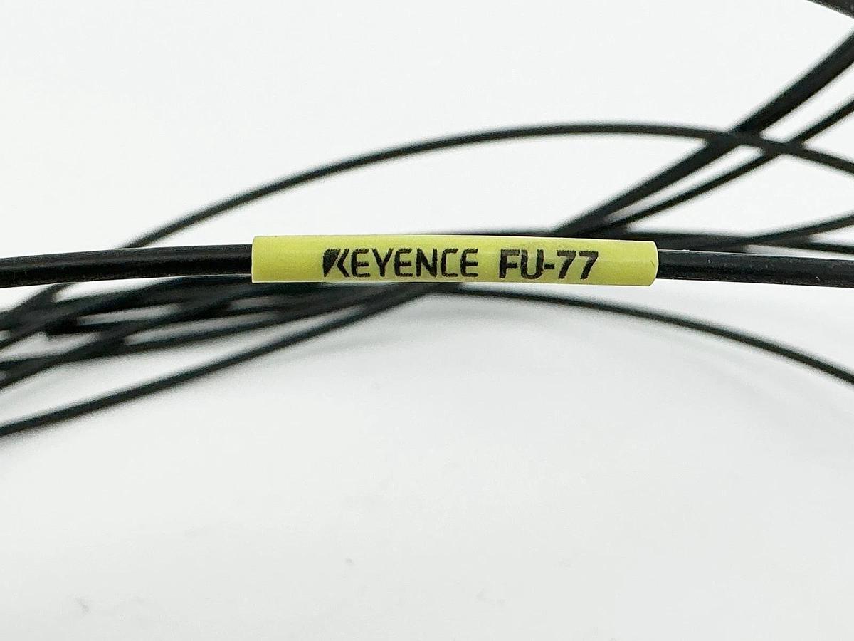 New Lot of 2 Keyence FU-77 Fiber Optic Cable