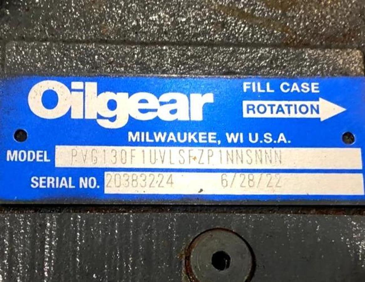 New Oilgear PVG-130-F1UV-LSFZ-P-1NNSN-NN Axial Piston Variable Pump 1-1/2" Shaft